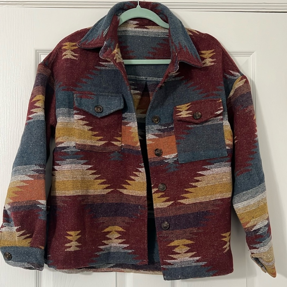 Aztec Shacket - Picture 2 of 3